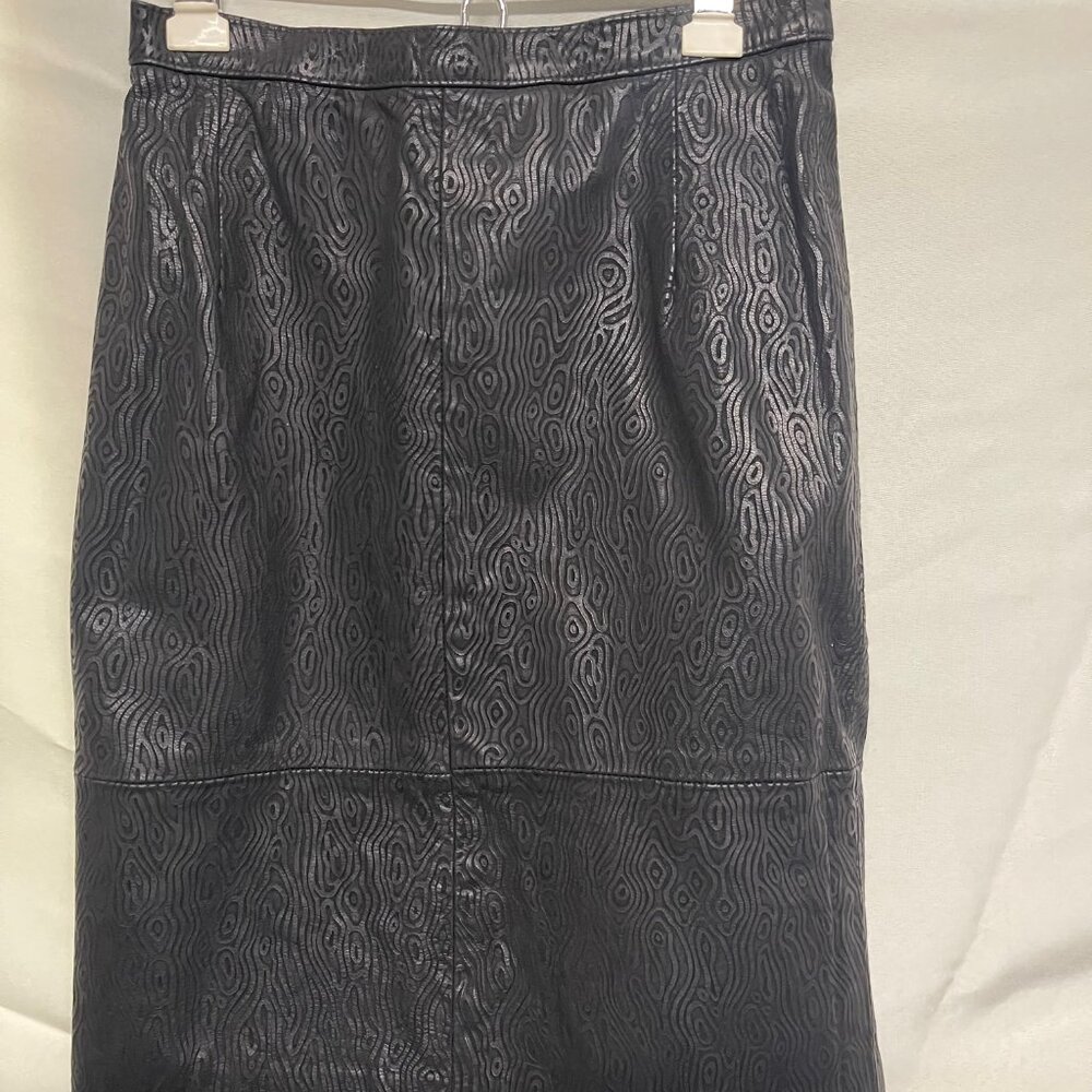 Gino di Giorgio Leather Pencil Skirt - Vintage